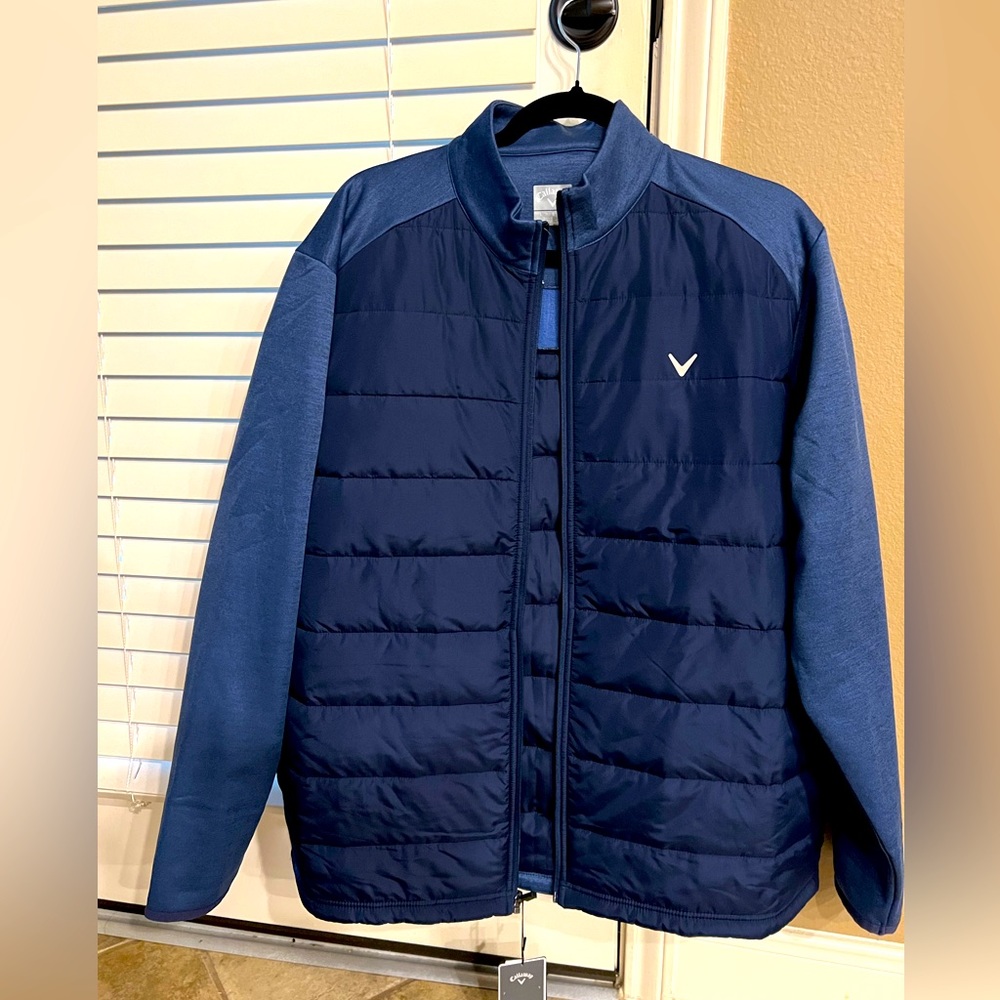 Mens Callaway water repellent hydro fudge jacket